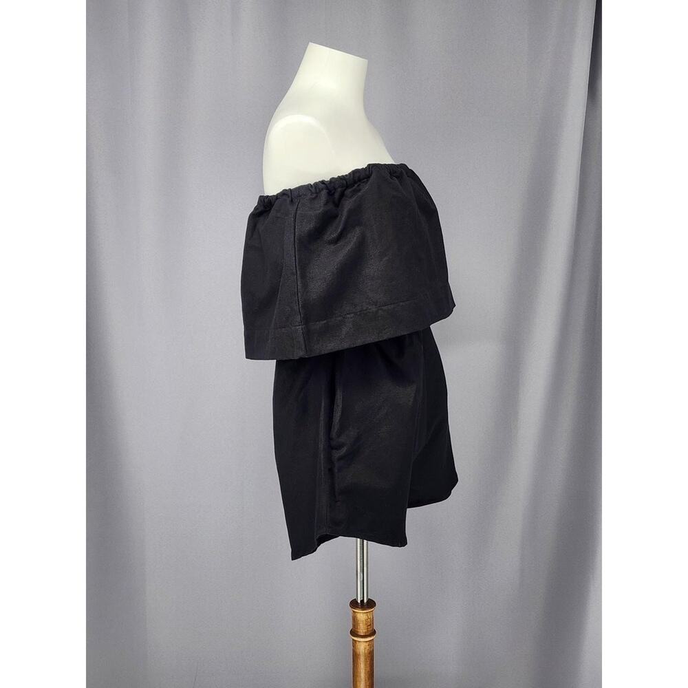 Undercover Hippie Wander Romper Womens One Size Black Strapless Boho - Picture 2 of 14
